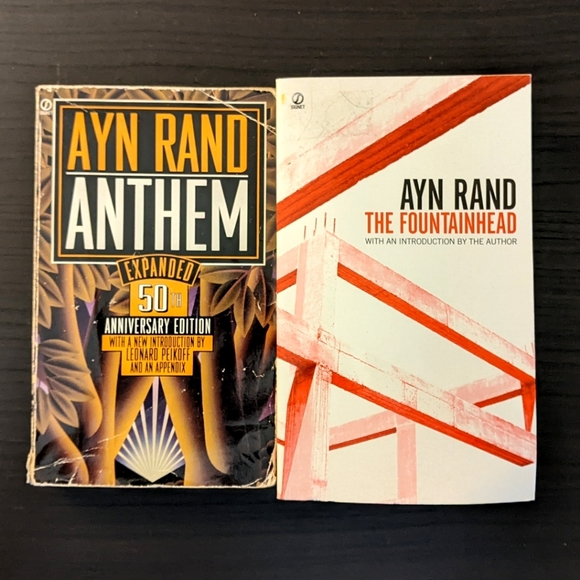 Ayn Rand Book Set - Picture 1 of 1